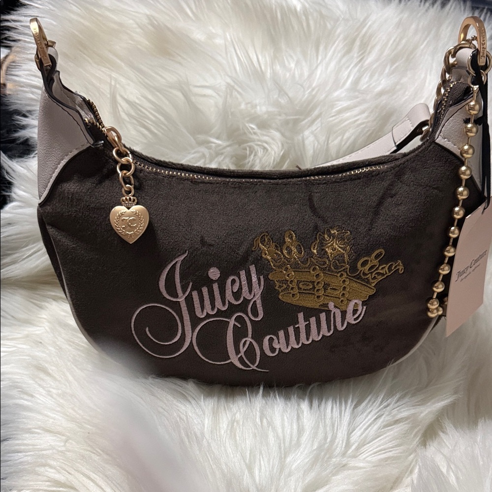 NEW juicy couture heritage crown shoulder bag